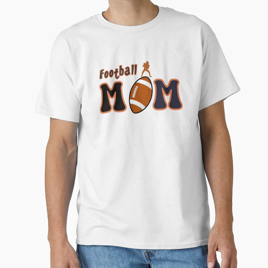 Mom Football Sport T-Shirt - Fun Novelty Design for Adults - T-Shirt, Sweatshirt, Hoodie