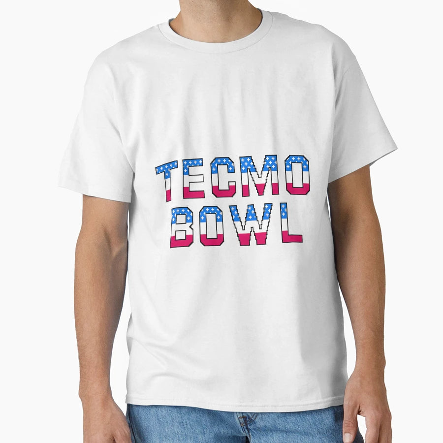 Tecmo Bowl Logo T-Shirt - Graphic Print Unisex - T-Shirt, Sweatshirt, Hoodie