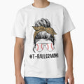 T Ball Grandma Life Messy Bun Leopard T-Shirt - Trendy Graphic Men Women - T-Shirt, Sweatshirt, Hoodie