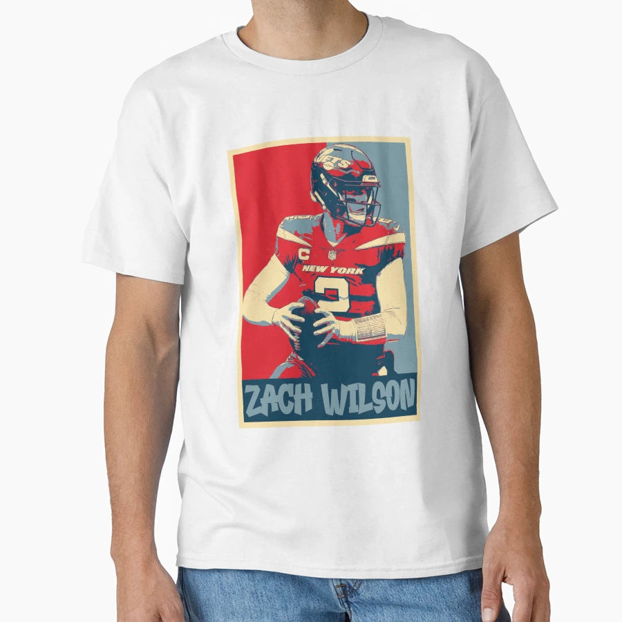 Zach Wilson T-Shirt - Trendy Graphic Men Women - T-Shirt, Sweatshirt, Hoodie