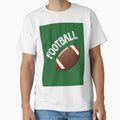 Football Passion T-Shirt - Minimalist Print for Adults - T-Shirt, Sweatshirt, Hoodie