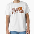Simple Worlds Best Dad Typography T-Shirt - Streetwear Style Unisex - T-Shirt, Sweatshirt, Hoodie