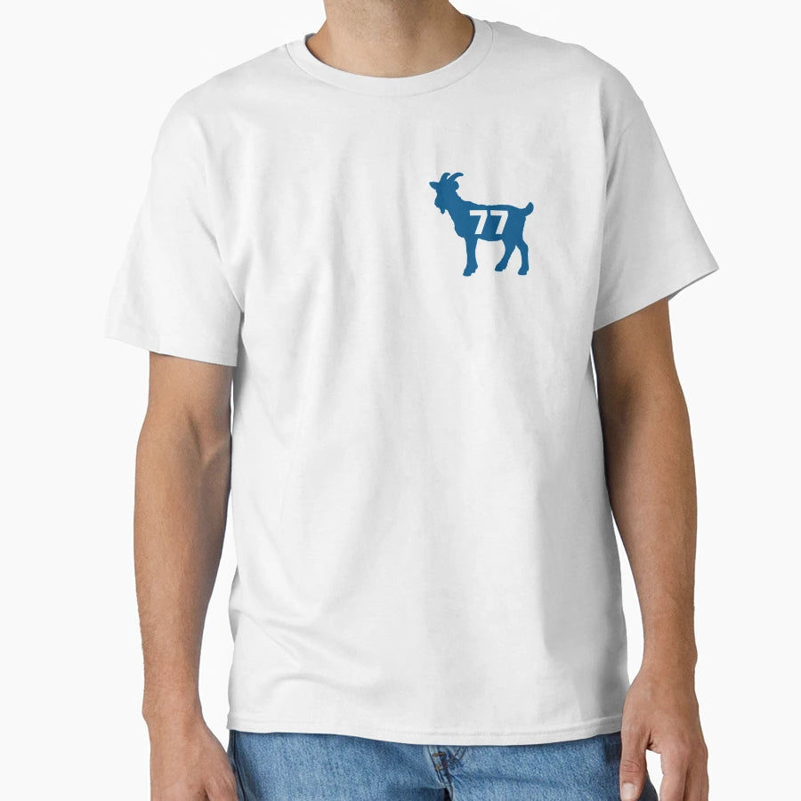 Goat 77 T-Shirt - Fun Novelty Design for Adults - T-Shirt, Sweatshirt, Hoodie