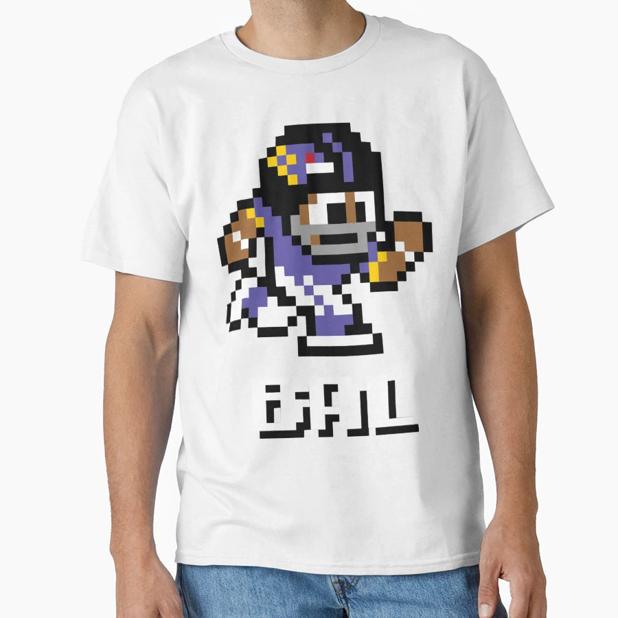 Baltimore Ravens Tecmo Super Bowl T-Shirt - Trendy Graphic for Adults - T-Shirt, Sweatshirt, Hoodie