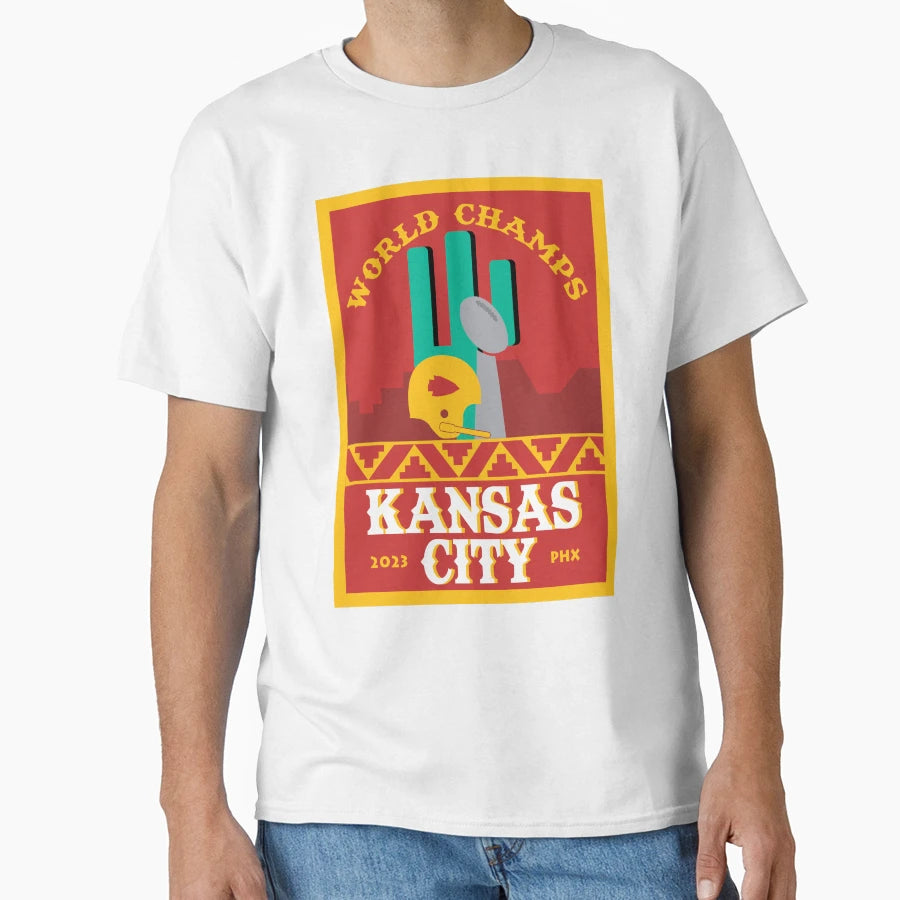 Kansas City World Champs 2023 T-Shirt - Unique Graphic Men Women - T-Shirt, Sweatshirt, Hoodie
