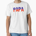 Papa Haitian Creole Dad Father T-Shirt - Casual Everyday Wear Men Women - T-Shirt, Sweatshirt, Hoodie
