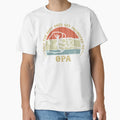 Promoted To Opa Gift Opa Grandpa T-Shirt - Custom Art Print Men Women - T-Shirt, Sweatshirt, Hoodie