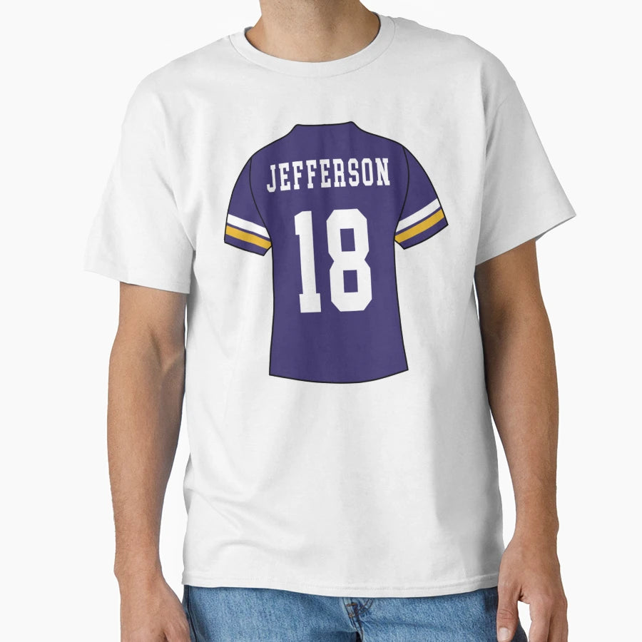 Jersey Sticke T-Shirt - Casual Everyday Wear for Adults - T-Shirt, Sweatshirt, Hoodie