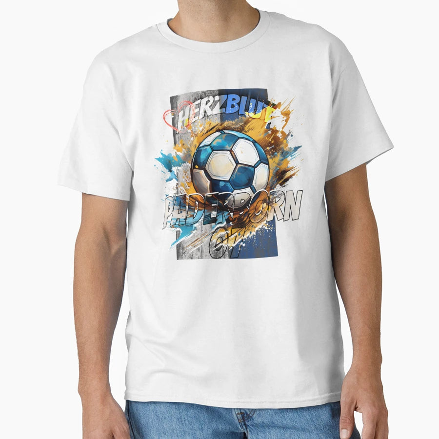 Paderborn Lives Football Every Fan T-Shirt - Fun Novelty Design for Adults - T-Shirt, Sweatshirt, Hoodie