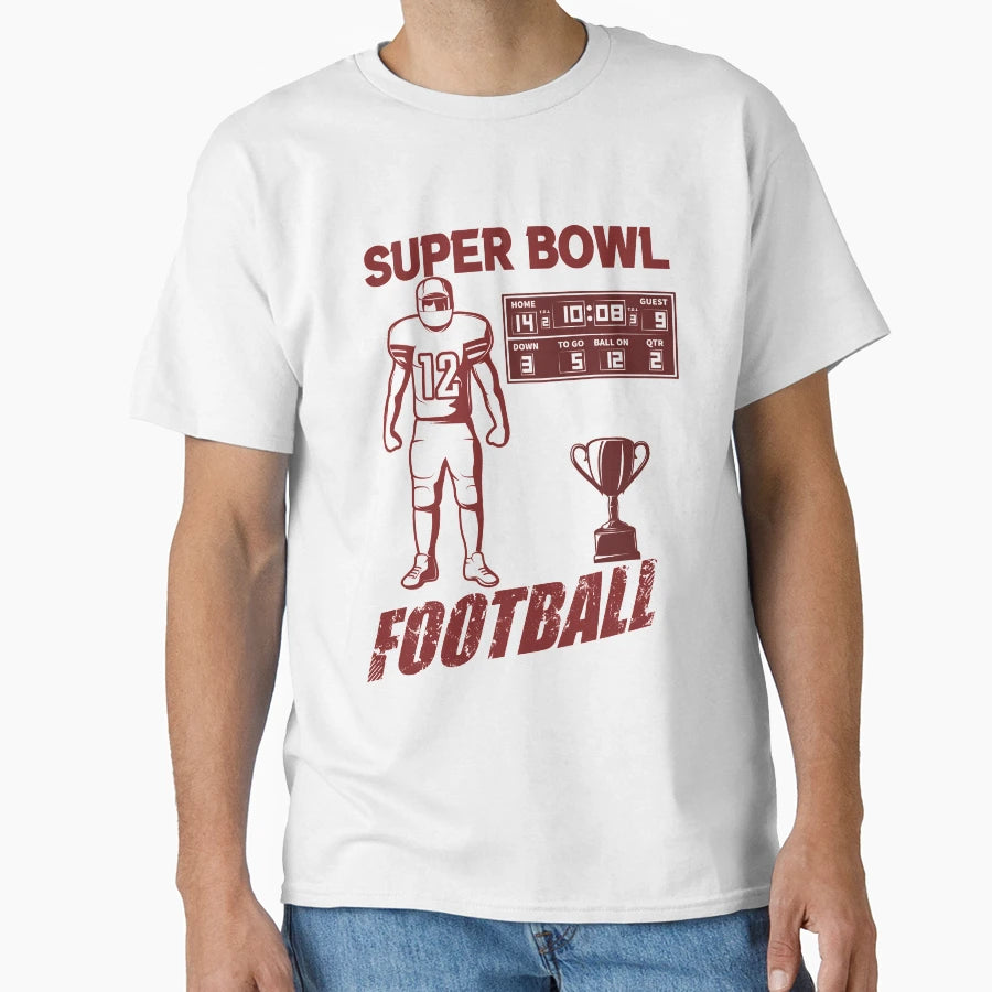 Super Bowl T-Shirt - Novelty Apparel Unisex - T-Shirt, Sweatshirt, Hoodie
