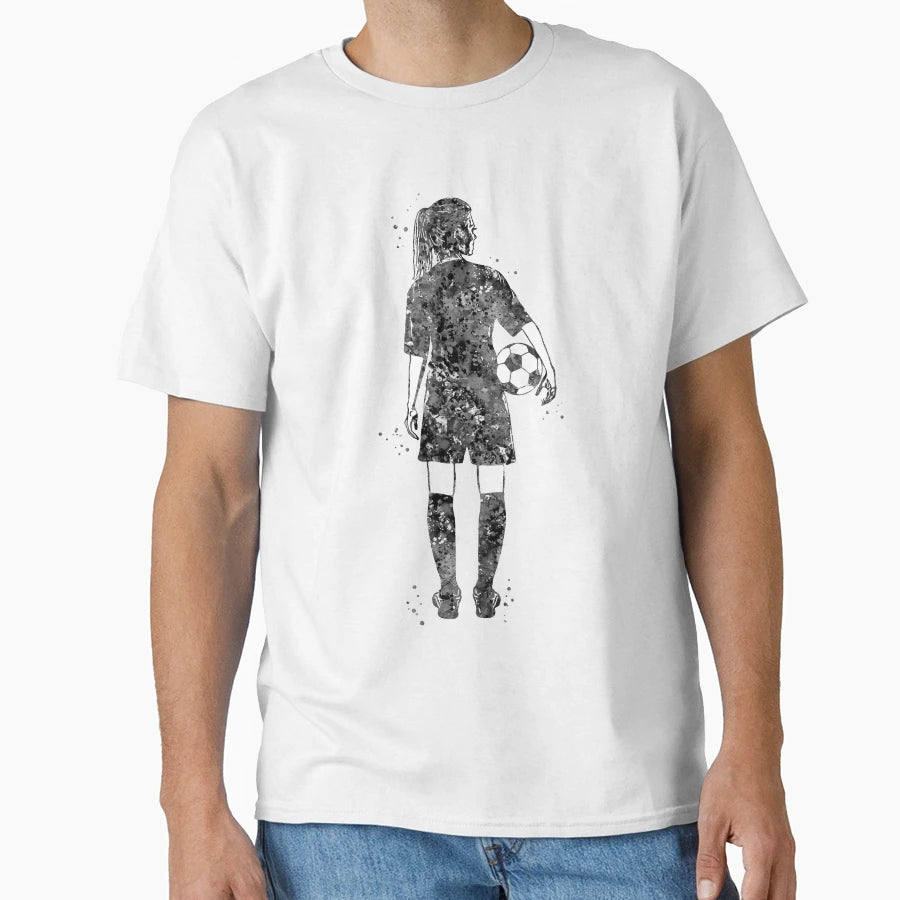 Soccer Player T-Shirt - Trendy Graphic Men Women - T-Shirt, Sweatshirt, Hoodie