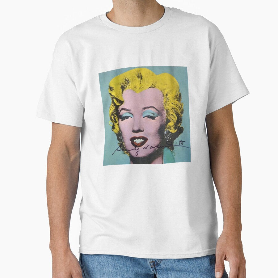 Marilyn Monroe Andy warhol pop art by Olympusika - Adult & Kids T-Shirts, Sweatshirts & Hoodies apparel design preview 1