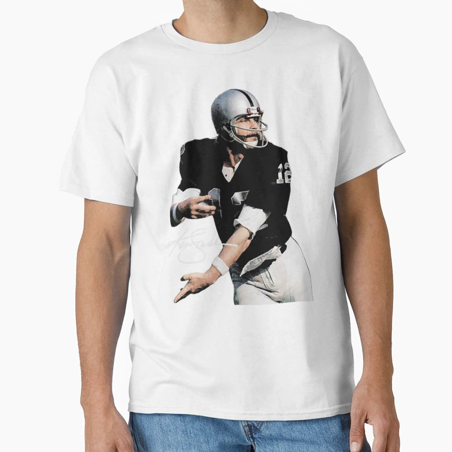 Ken Stabler T-Shirt - Aesthetic Graphic Unisex - T-Shirt, Sweatshirt, Hoodie