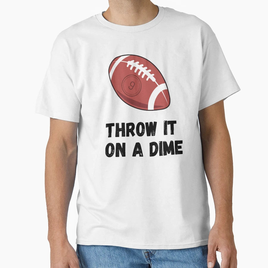 Trace Mcsorley Throw It Dime 9 T-Shirt - Novelty Apparel for Adults - T-Shirt, Sweatshirt, Hoodie