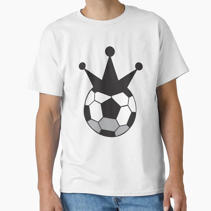 Soccer Football King T-Shirt - Novelty Apparel Men Women - T-Shirt, Sweatshirt, Hoodie