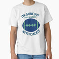 Sundays We Watch Football Daddy T-Shirt - Novelty Apparel Unisex - T-Shirt, Sweatshirt, Hoodie