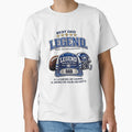 Dad Legend Blue Baseball Cap T-Shirt - Graphic Print Men Women - T-Shirt, Sweatshirt, Hoodie