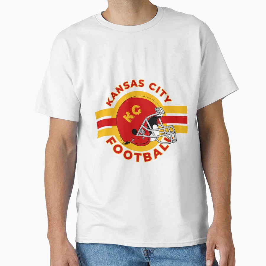 Art Kansas City Chiefs T-Shirt - Casual Everyday Wear for Adults - T-Shirt, Sweatshirt, Hoodie
