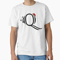 Copy Panda Letter Q Alphabet T-Shirt - Novelty Apparel Unisex - T-Shirt, Sweatshirt, Hoodie