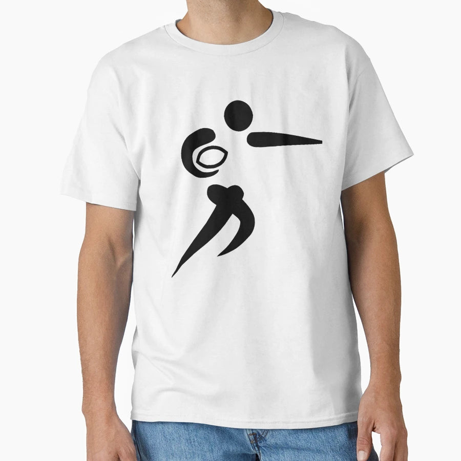 Rugby Is My Favourite Sport T-Shirt - Aesthetic Graphic for Adults - T-Shirt, Sweatshirt, Hoodie
