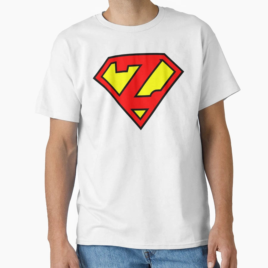 Letter Z Super Letter Vol 1 T-Shirt - Fun Novelty Design for Adults - T-Shirt, Sweatshirt, Hoodie