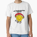 Mr Manchester Utd Football T-Shirt - Custom Art Print for Adults - T-Shirt, Sweatshirt, Hoodie
