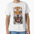 Tiger Head by Fairyjam - Adult & Kids T-Shirts, Sweatshirts & Hoodies apparel design preview 1