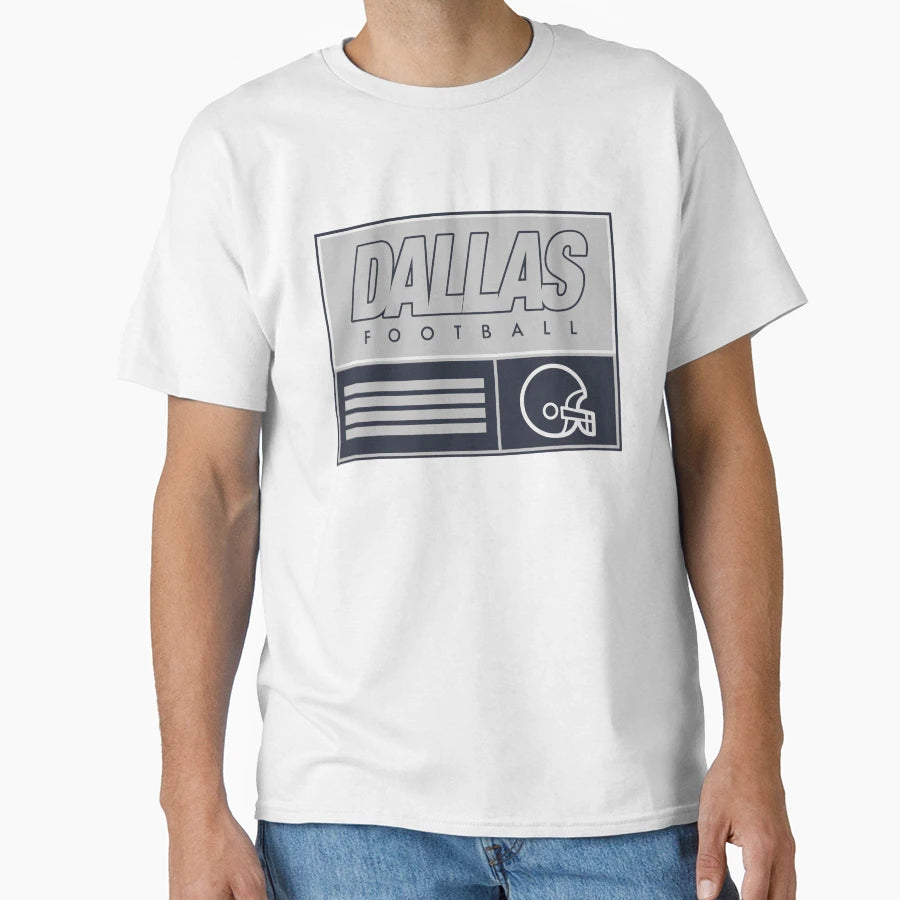 Dallas Soccer T-Shirt - Novelty Apparel for Adults - T-Shirt, Sweatshirt, Hoodie