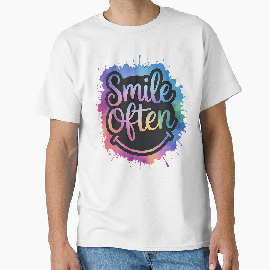 Smile Often by SpeakingPrint2 - Adult & Kids T-Shirts, Sweatshirts & Hoodies apparel design preview 1