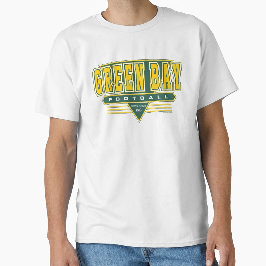 Green Bay Football Packers Inspired T-Shirt - Streetwear Style Men Women - T-Shirt, Sweatshirt, Hoodie