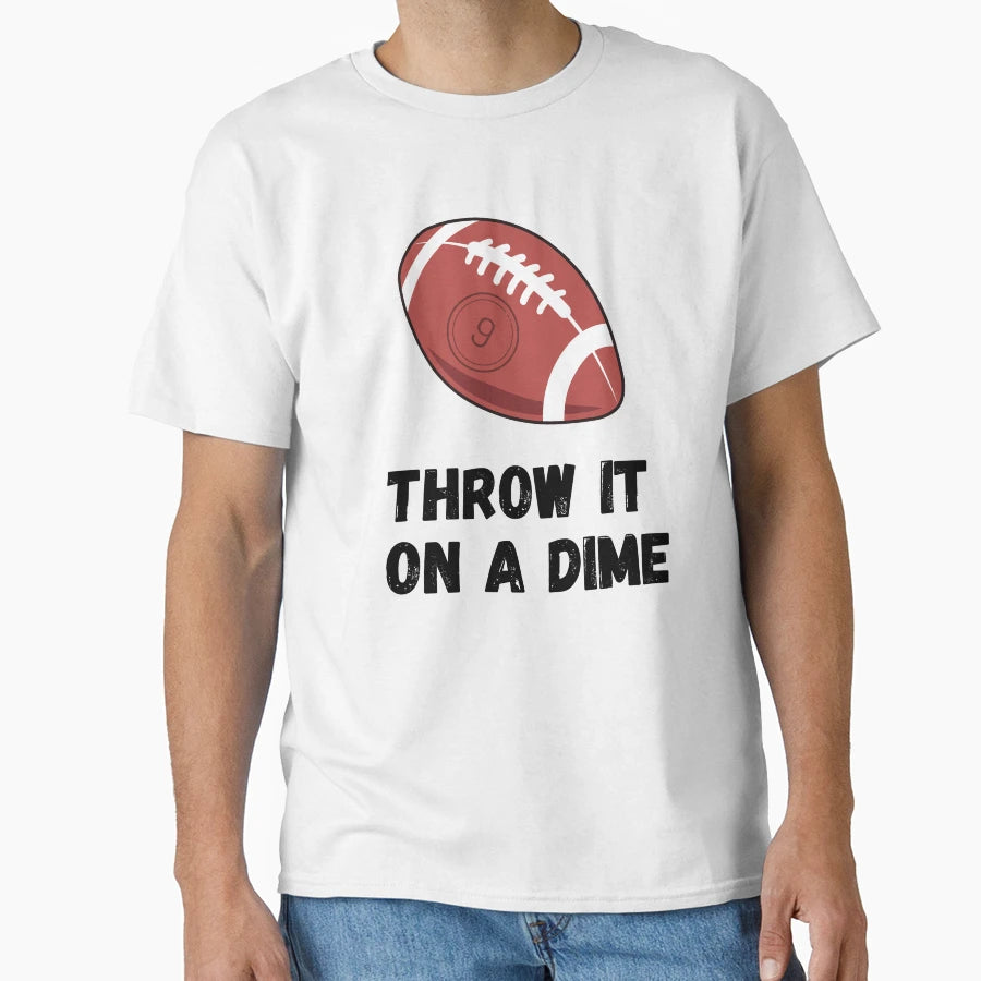 Trace Mcsorley Throw It Dime T-Shirt - Fun Novelty Design for Adults - T-Shirt, Sweatshirt, Hoodie