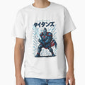 Tennessee Titans Samurai Warrior Japan T-Shirt - Graphic Print Unisex - T-Shirt, Sweatshirt, Hoodie