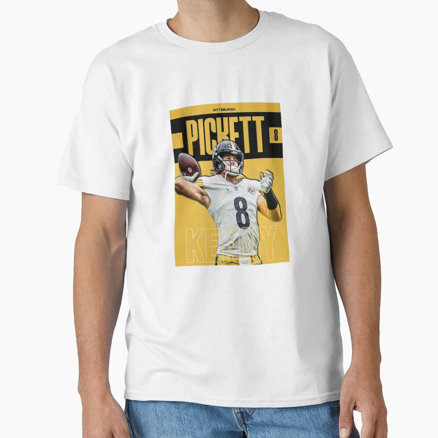 Kenny Pickett N 8 T-Shirt - Casual Everyday Wear Unisex - T-Shirt, Sweatshirt, Hoodie