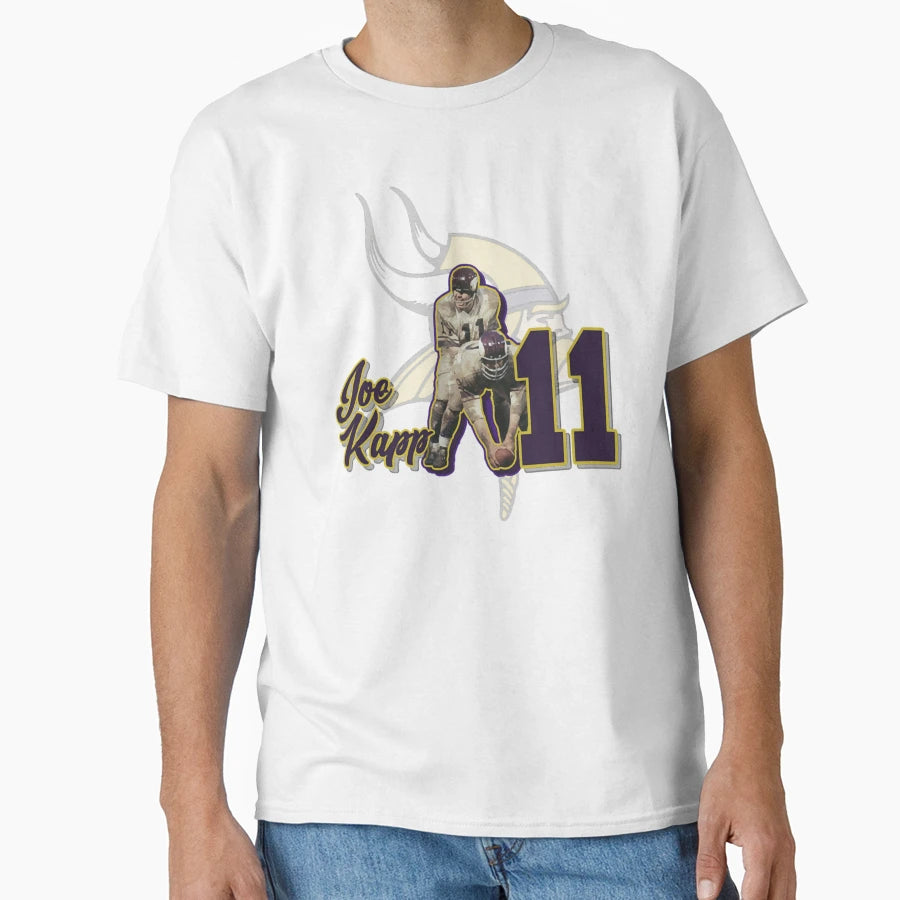 Joe Kapp T-Shirt - Minimalist Print Unisex - T-Shirt, Sweatshirt, Hoodie