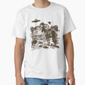 Copy of Cowboy UFO Western Brown by Jcat7 - Adult & Kids T-Shirts, Sweatshirts & Hoodies apparel design preview 1