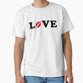 I Love Football T-Shirt - Fun Novelty Design for Adults - T-Shirt, Sweatshirt, Hoodie