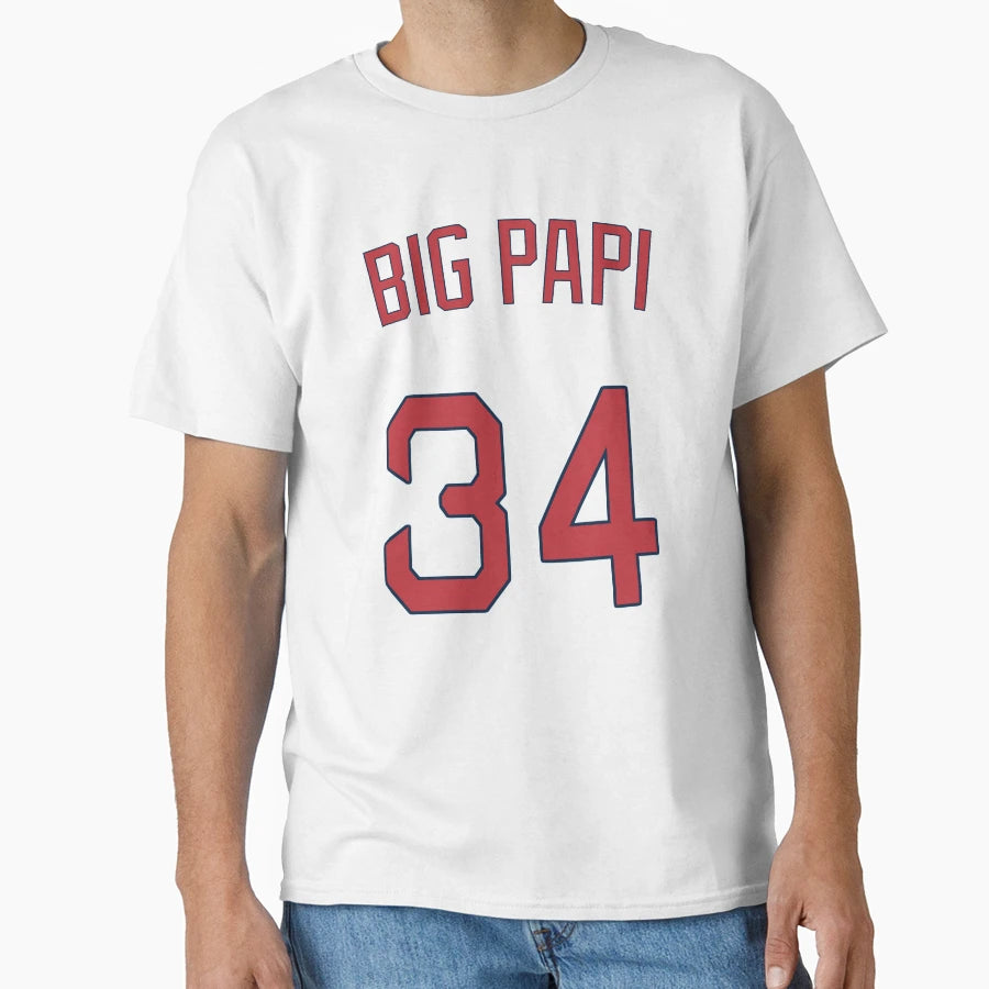 Big Papi T-Shirt - Aesthetic Graphic Men Women - T-Shirt, Sweatshirt, Hoodie