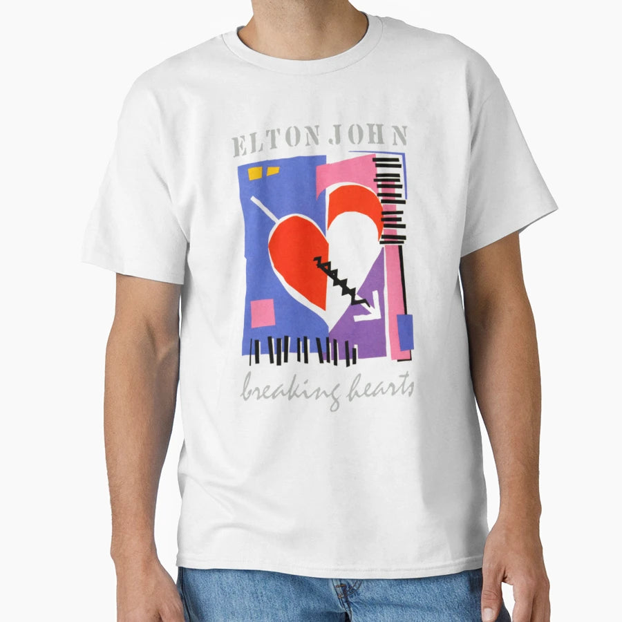 Breaking Hearts T-Shirt - Minimalist Print Men Women - T-Shirt, Sweatshirt, Hoodie