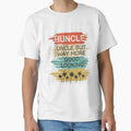 Huncle Uncle But Way More Good T-Shirt - Minimalist Print for Adults - T-Shirt, Sweatshirt, Hoodie