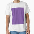 Plain Solid Color Medium Purple Chic Eggplant by - Adult & Kids T-Shirts, Sweatshirts & Hoodies apparel design preview 1