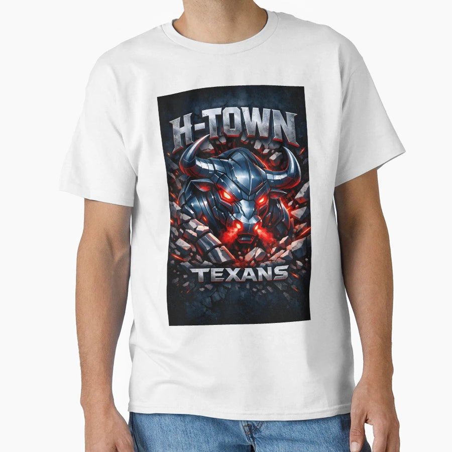 H Town Charge T-Shirt - Custom Art Print Unisex - T-Shirt, Sweatshirt, Hoodie