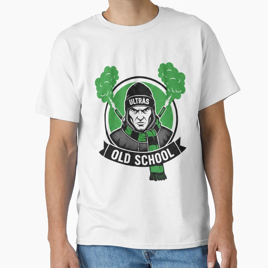 Green White Ultras Culture Gate 13 T-Shirt - Aesthetic Graphic Men Women - T-Shirt, Sweatshirt, Hoodie