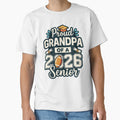 Proud Grandpa 2026 Senior T-Shirt - Casual Everyday Wear for Adults - T-Shirt, Sweatshirt, Hoodie