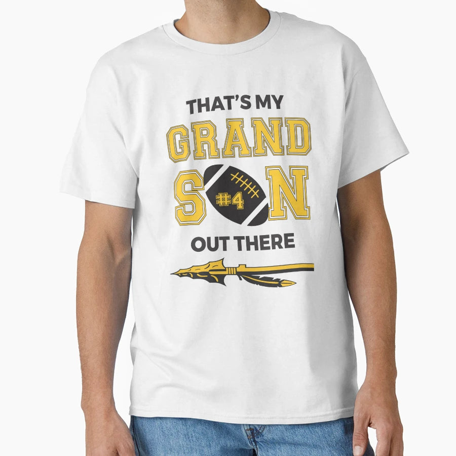 Thats My Grandson Out There T-Shirt - Novelty Apparel for Adults - T-Shirt, Sweatshirt, Hoodie