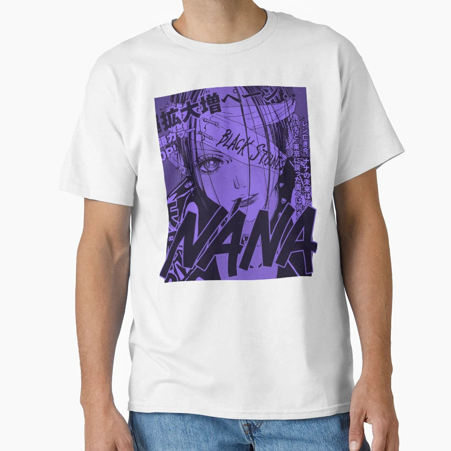 Nana Anime Nana Osaki Black Stones T-Shirt - Fun Novelty Design Men Women - T-Shirt, Sweatshirt, Hoodie