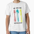 Fork Spoon Knife What Color Is My Joke T-Shirt - Custom Art Print Men Women - T-Shirt, Sweatshirt, Hoodie