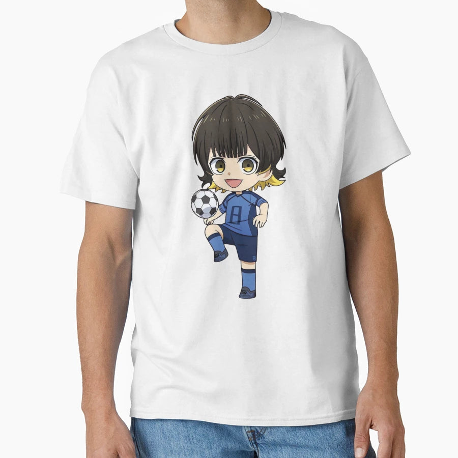 Bleu Lock T-Shirt - Graphic Print Unisex - T-Shirt, Sweatshirt, Hoodie