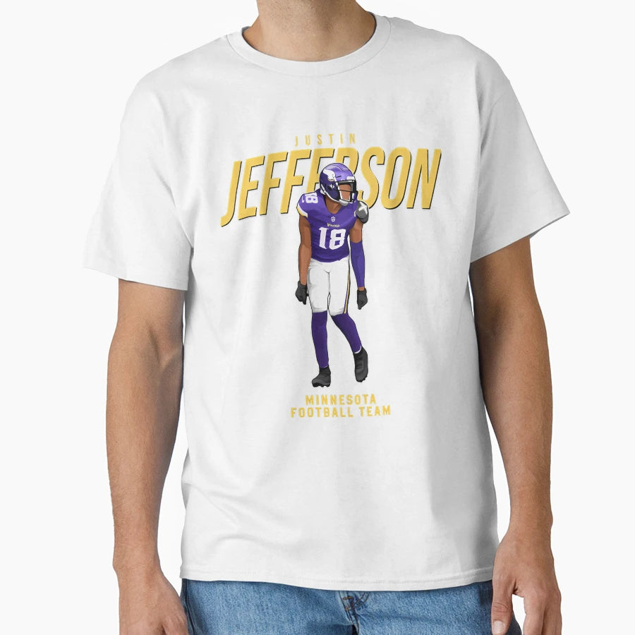 JJ 18 Minnesota Football Team T-Shirt - Unique Graphic Unisex - T-Shirt, Sweatshirt, Hoodie