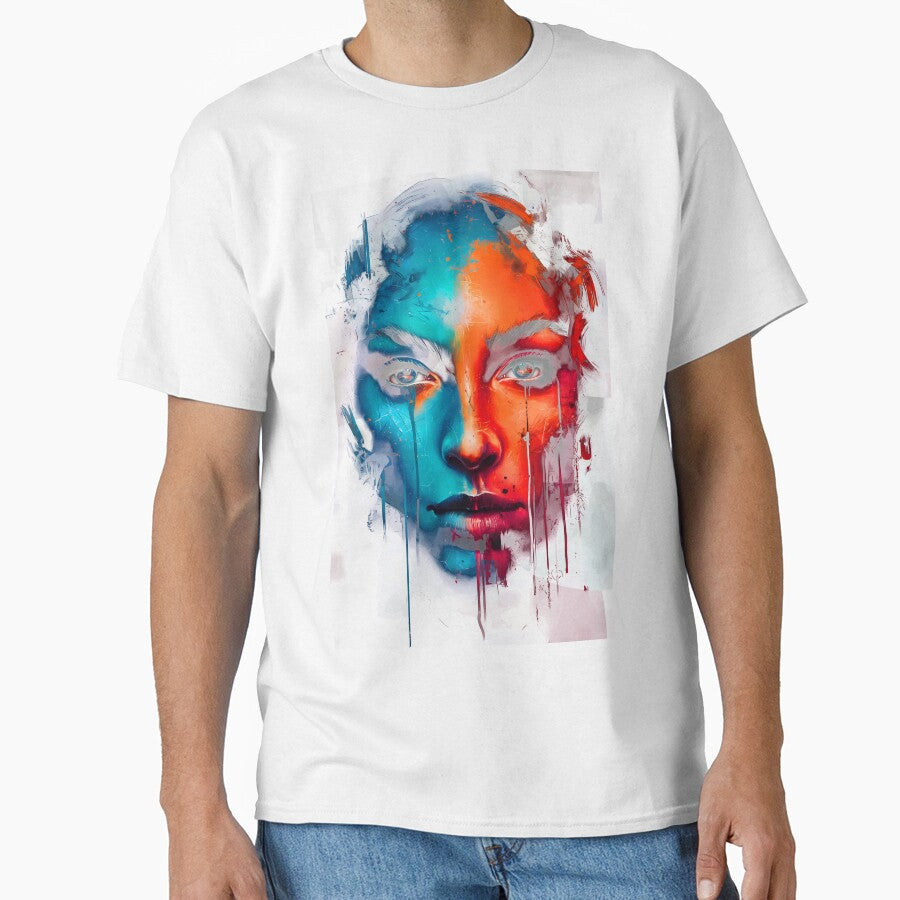 The face by MangaCortaTees - Adult & Kids T-Shirts, Sweatshirts & Hoodies apparel design preview 1