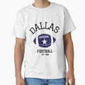 Dallas Football Sports T-Shirt - Custom Art Print for Adults - T-Shirt, Sweatshirt, Hoodie